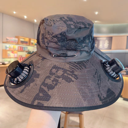 Solar Powered Cooling Sun Hat