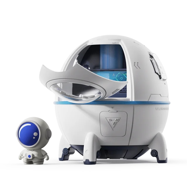 Portable Astronaut Humidifier with LED Night Light