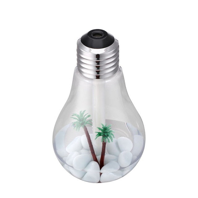 400ml LED Lamp Air Humidifier with Night Light