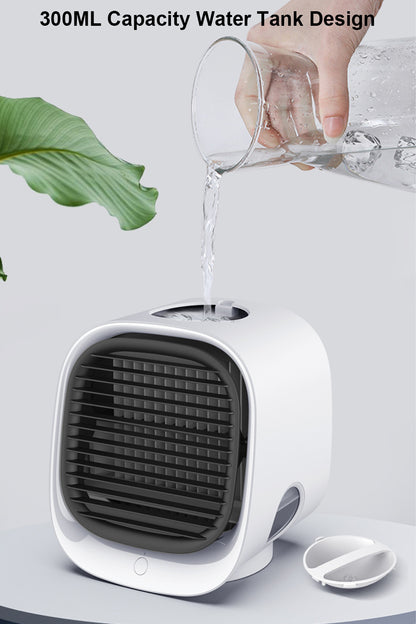 Mini Portable Air Cooler & Humidifier USB