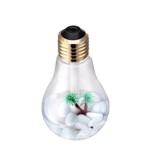 400ml LED Lamp Air Humidifier with Night Light