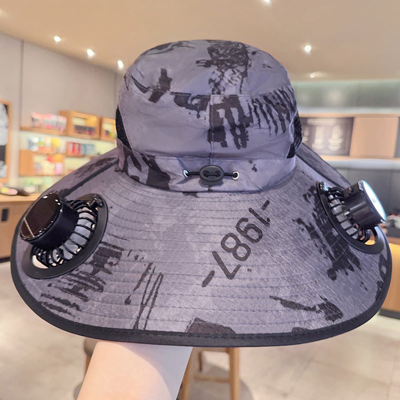 Solar Powered Cooling Sun Hat