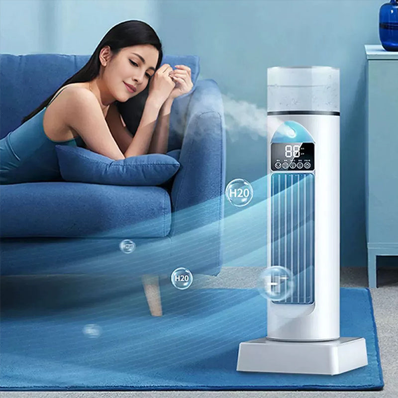Portable Tower Fan with Mist & 6 Speeds 2025