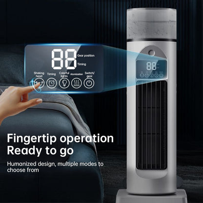 Portable Tower Fan with Mist & 6 Speeds 2025