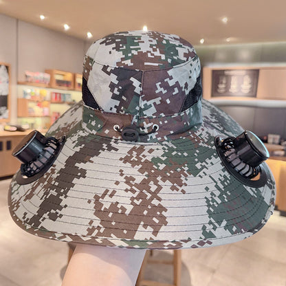 Solar Powered Cooling Sun Hat