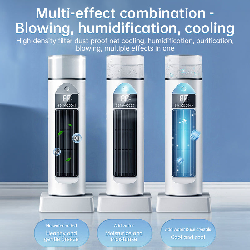 Portable Tower Fan with Mist & 6 Speeds 2025