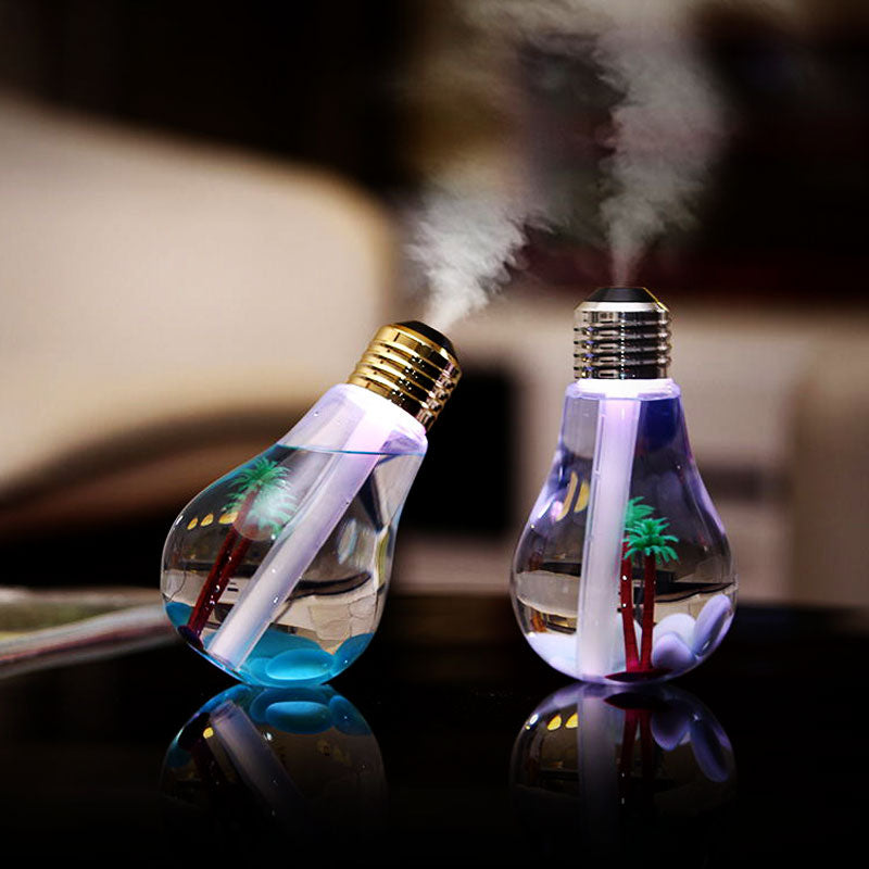 400ml LED Lamp Air Humidifier with Night Light