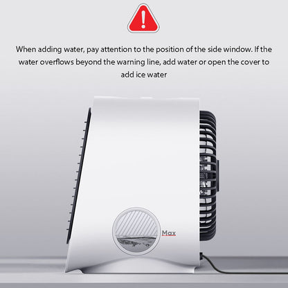Mini Portable Air Cooler & Humidifier USB