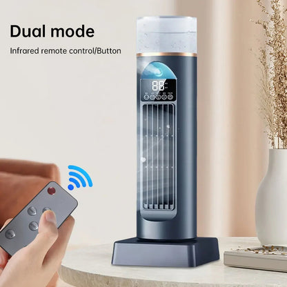 Portable Tower Fan with Mist & 6 Speeds 2025
