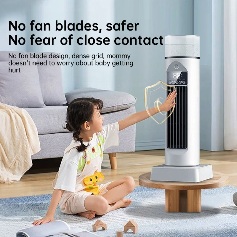 Portable Tower Fan with Mist & 6 Speeds 2025