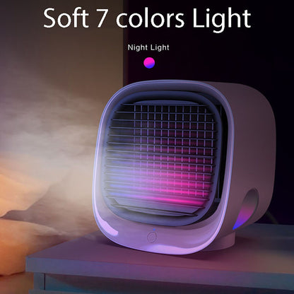 Mini Portable Air Cooler & Humidifier USB