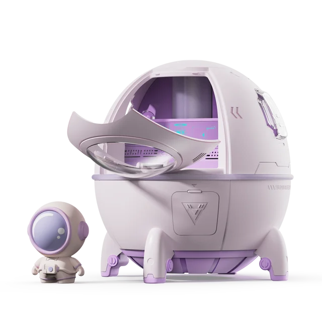 Portable Astronaut Humidifier with LED Night Light