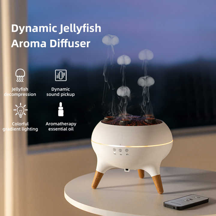Electric Night Light Air Humidifier with Soft LED Glow