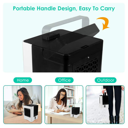 4-in-1 USB Mini Air Cooler & Humidifier