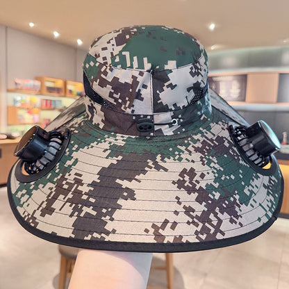Solar Powered Cooling Sun Hat