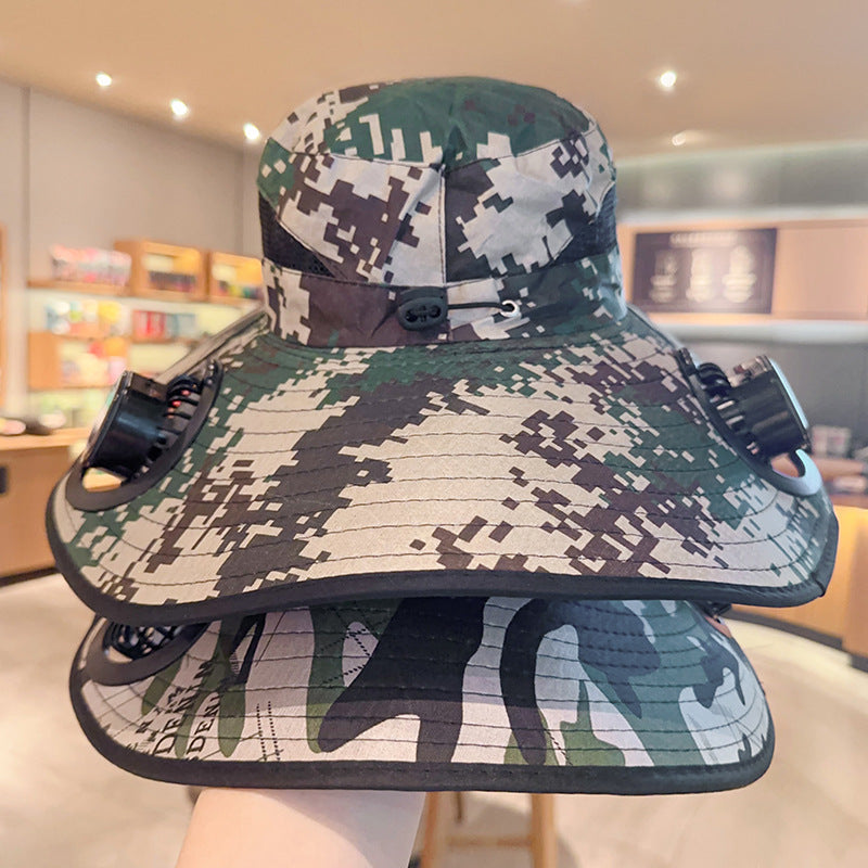 Solar Powered Cooling Sun Hat