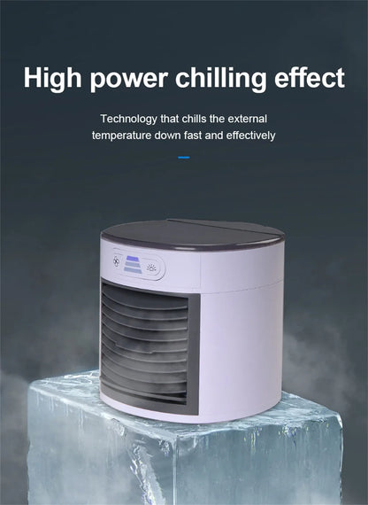 Portable USB Air Conditioner Mini Air Cooler Fan