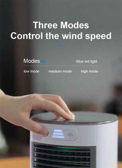 Portable USB Air Conditioner Mini Air Cooler Fan